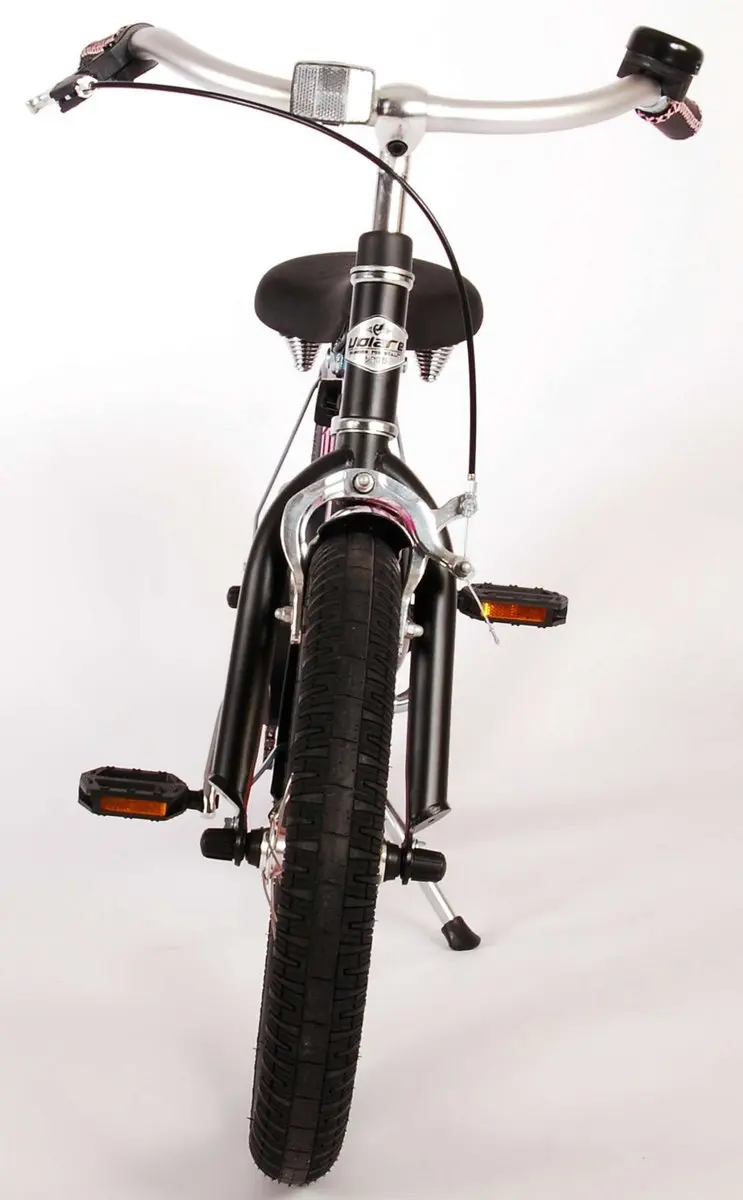 Volare Miracle Cruiser Kinderfiets 16" - Meisjes - 1 Versnelling - Zwart