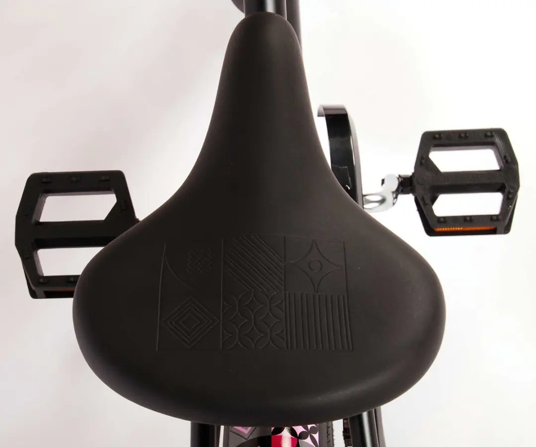 Volare Miracle Cruiser Kinderfiets 16" - Meisjes - 1 Versnelling - Zwart - afbeelding 6 van 6