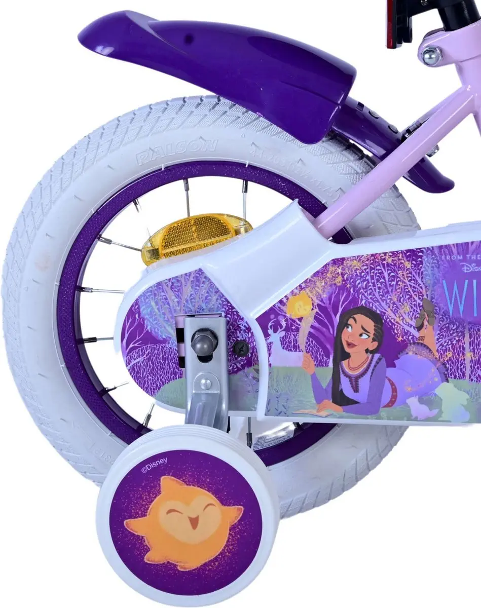 Volare Disney Wish Kinderfiets 12 inch - Paars