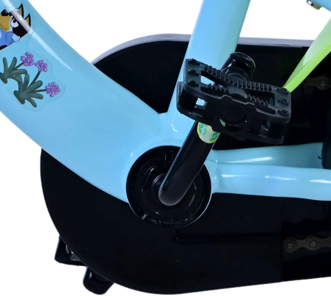 Volare Bluey Kinderfiets 12 inch - Mag Wheels - Lichtblauw