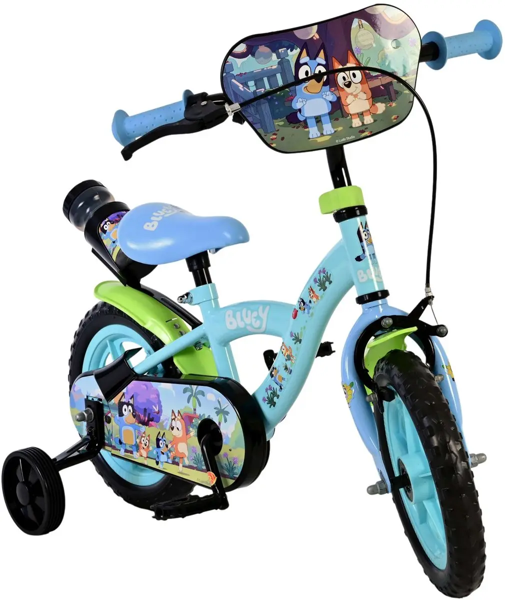 Volare Bluey Kinderfiets 12 inch - Mag Wheels - Lichtblauw
