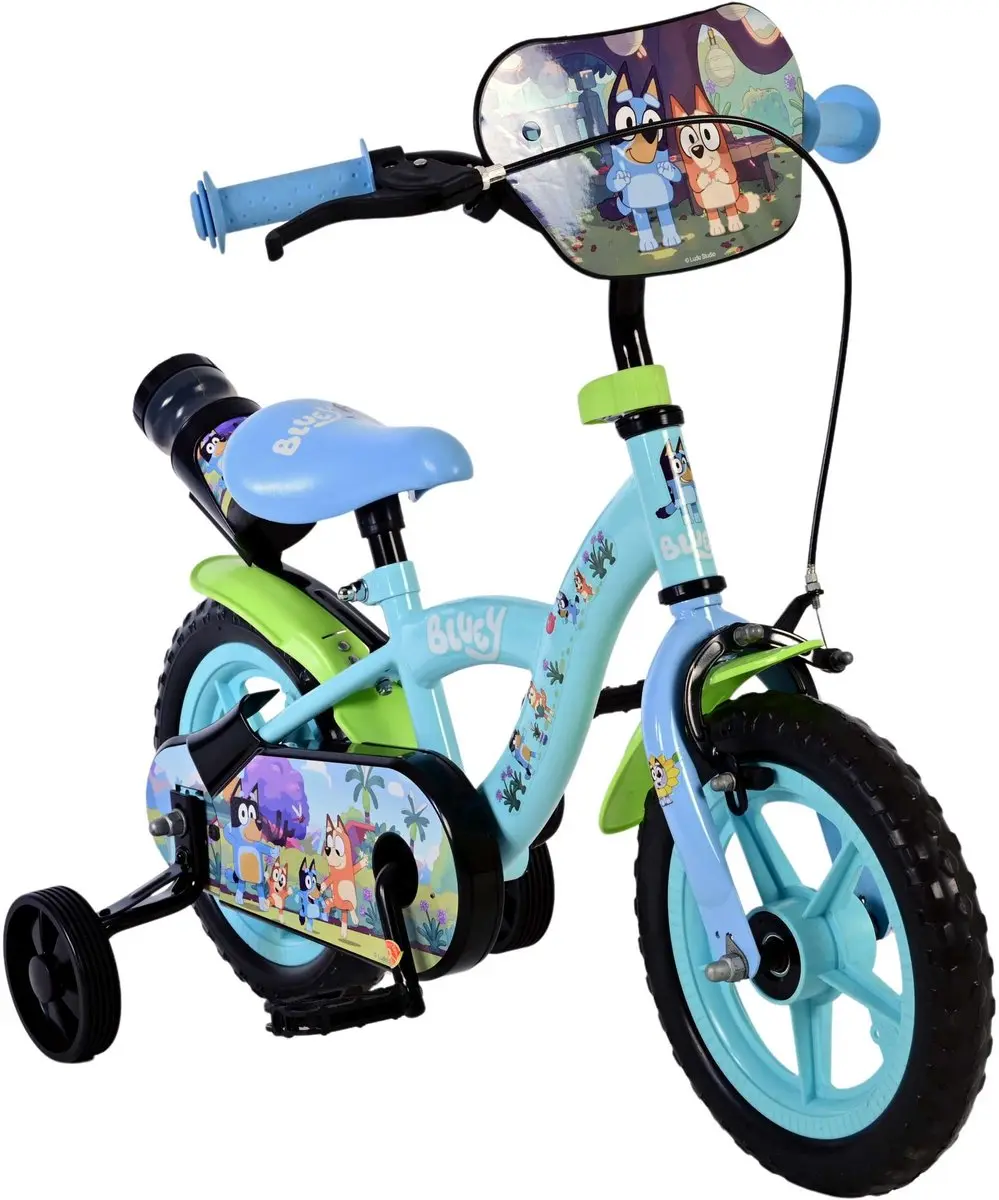 Volare Bluey Kinderfiets 12 inch - Mag Wheels - Lichtblauw