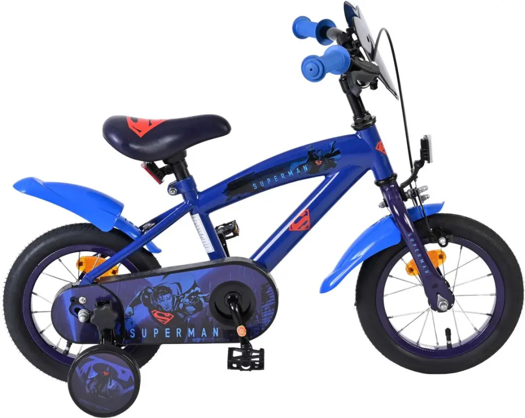 Volare Superman Kinderfiets 12 inch - Blauw