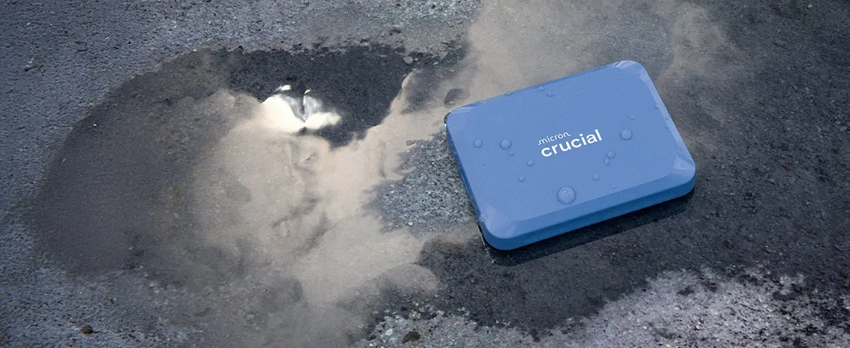 Crucial X10 4TB Blauw HDD