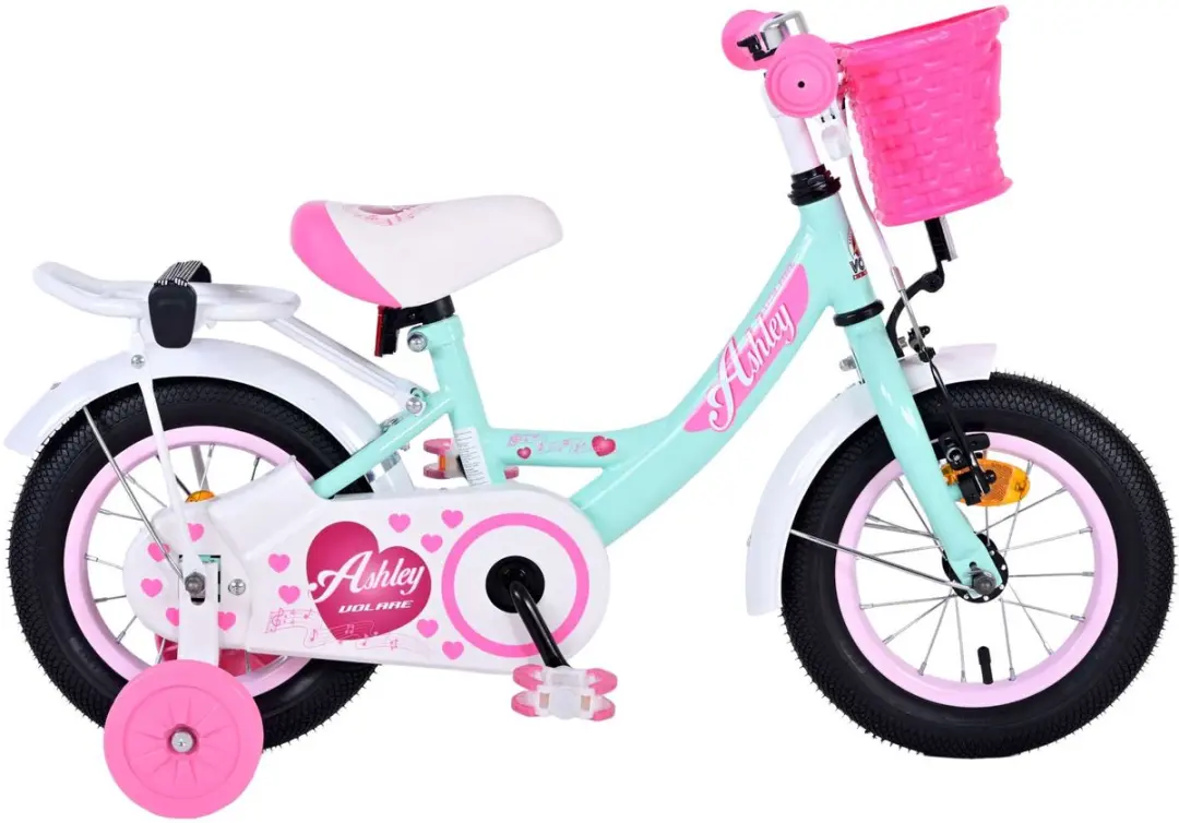 Volare Ashley Kinderfiets 12 inch - Meisjes - Groen
