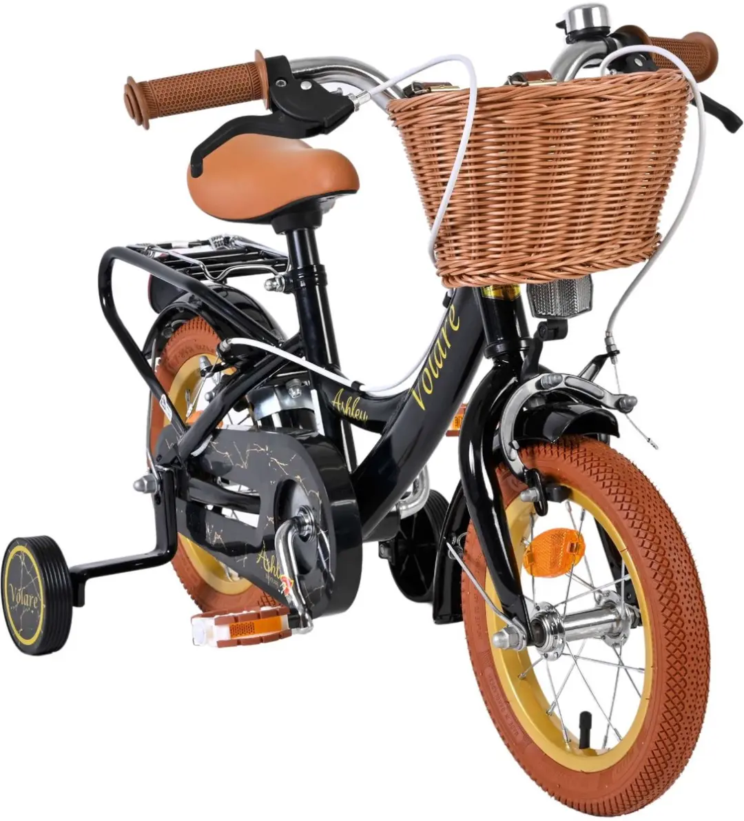Volare Ashley Kinderfiets 12 inch - Zwart