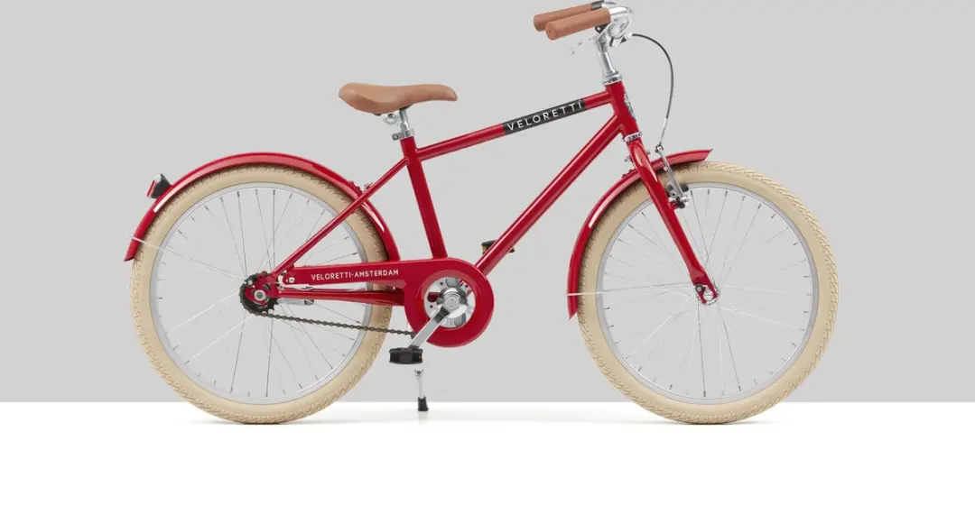 Veloretti Junior Kinderfiets 20 inch - Rood - 1 Versnelling