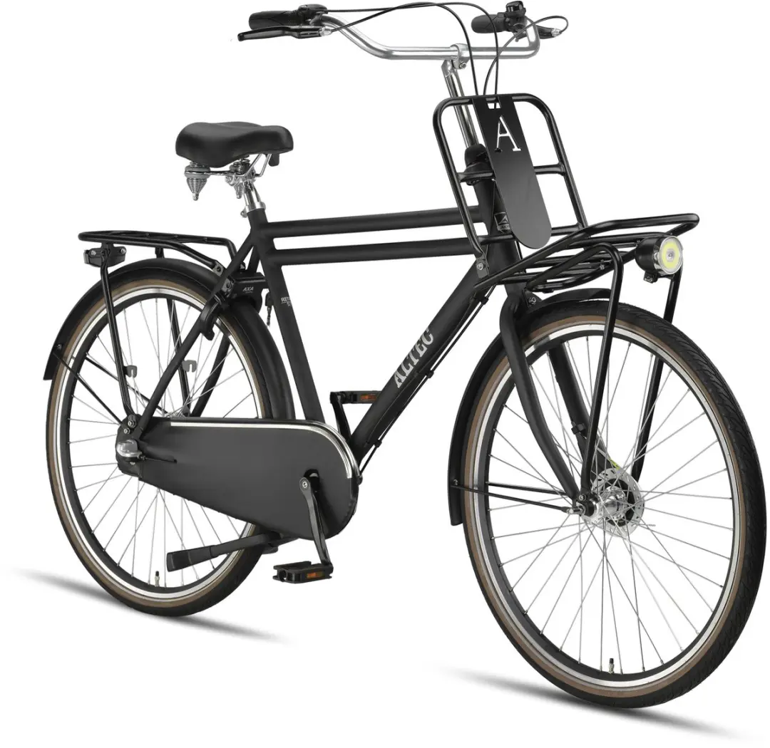 Altec Transportfiets Heren Retro 28" - 3 versnellingen - Matzwart