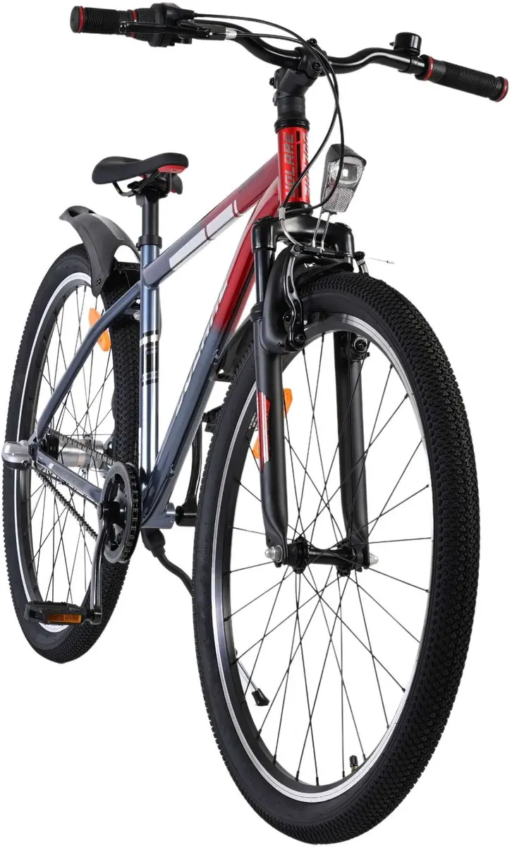 Volare XC Race Kinderfiets 26" Nexus 3 - Rood/Grijs
