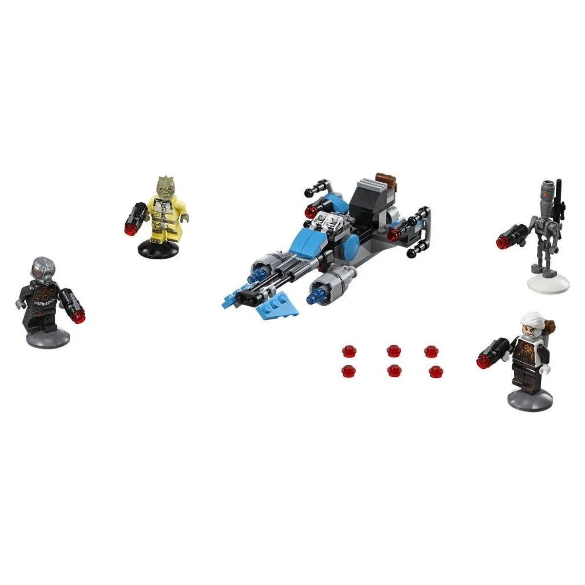 LEGO Star Wars Bounty Hunter Speeder Bike Battle Pack 75167 - 3 Minifiguren - afbeelding 2 van 6