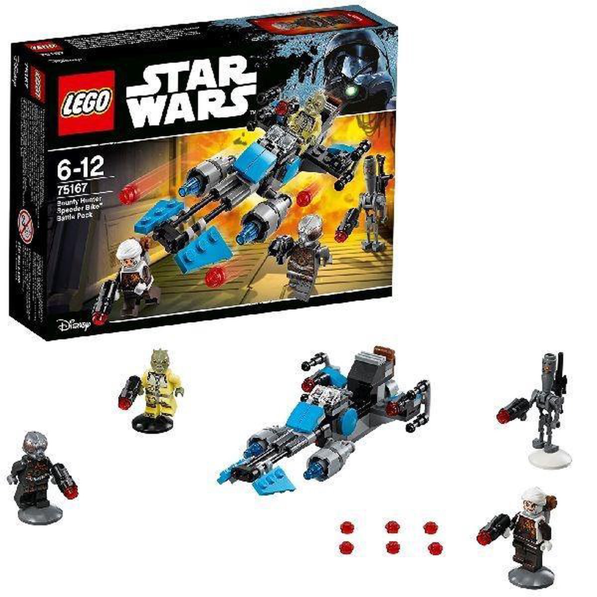 LEGO Star Wars Bounty Hunter Speeder Bike Battle Pack - 75167