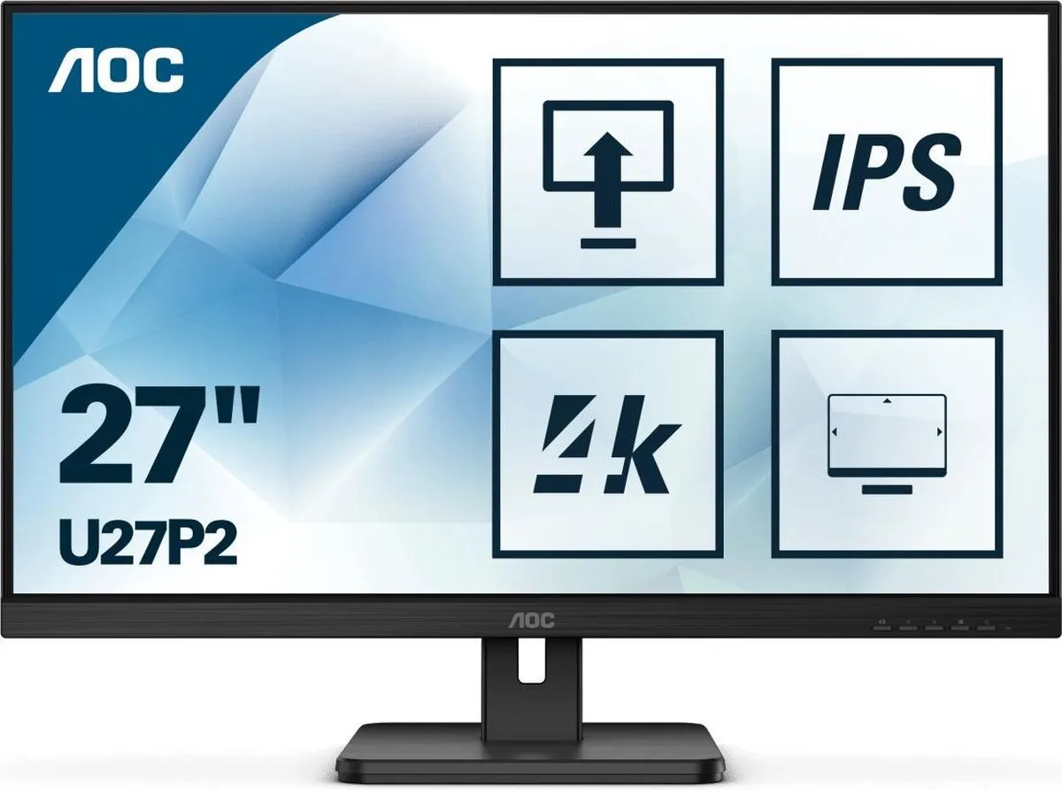 AOC U27P2 4K IPS Monitor 27 inch