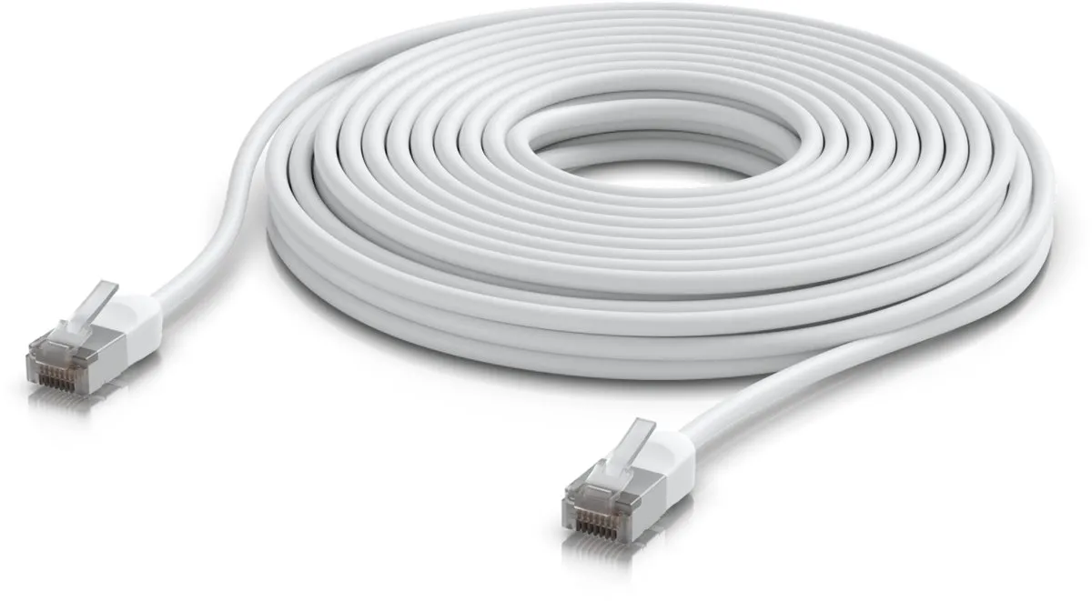 Ubiquiti UACC-Cable-Patch-Outdoor-C6A-12M-W Netwerkkabel Cat6a Wit