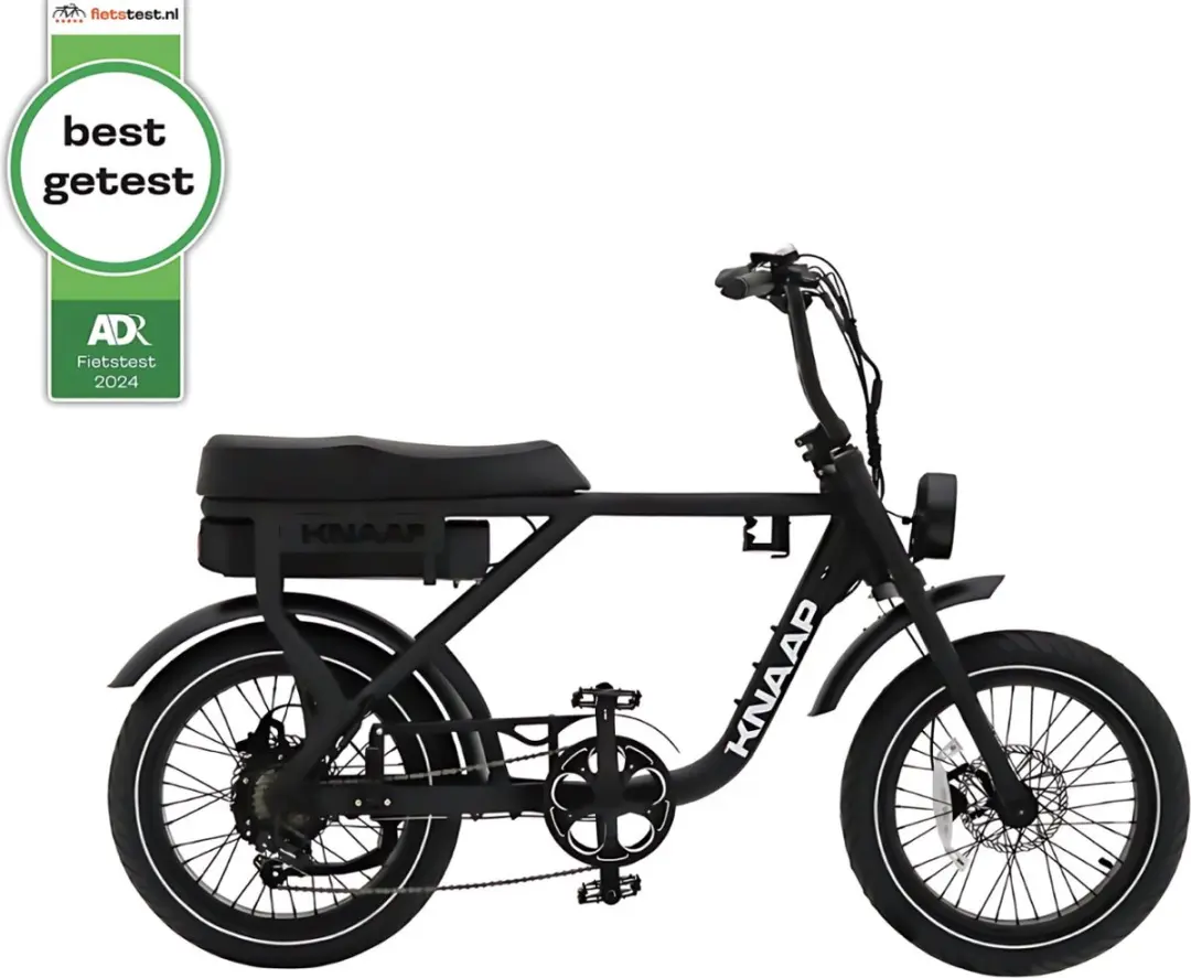 KNAAP AMS X26 Black Elektrische Fatbike 250W
