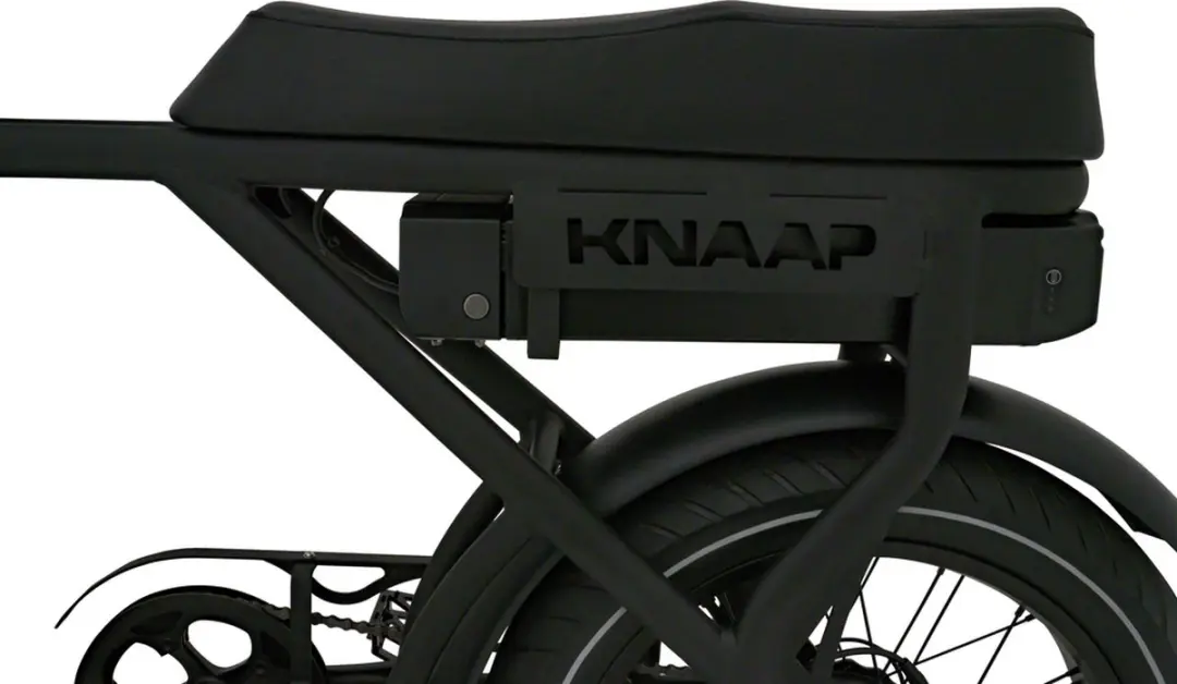 KNAAP AMS X26 Black Elektrische Fatbike 250W - 720Wh - 20" - 7 Versnellingen