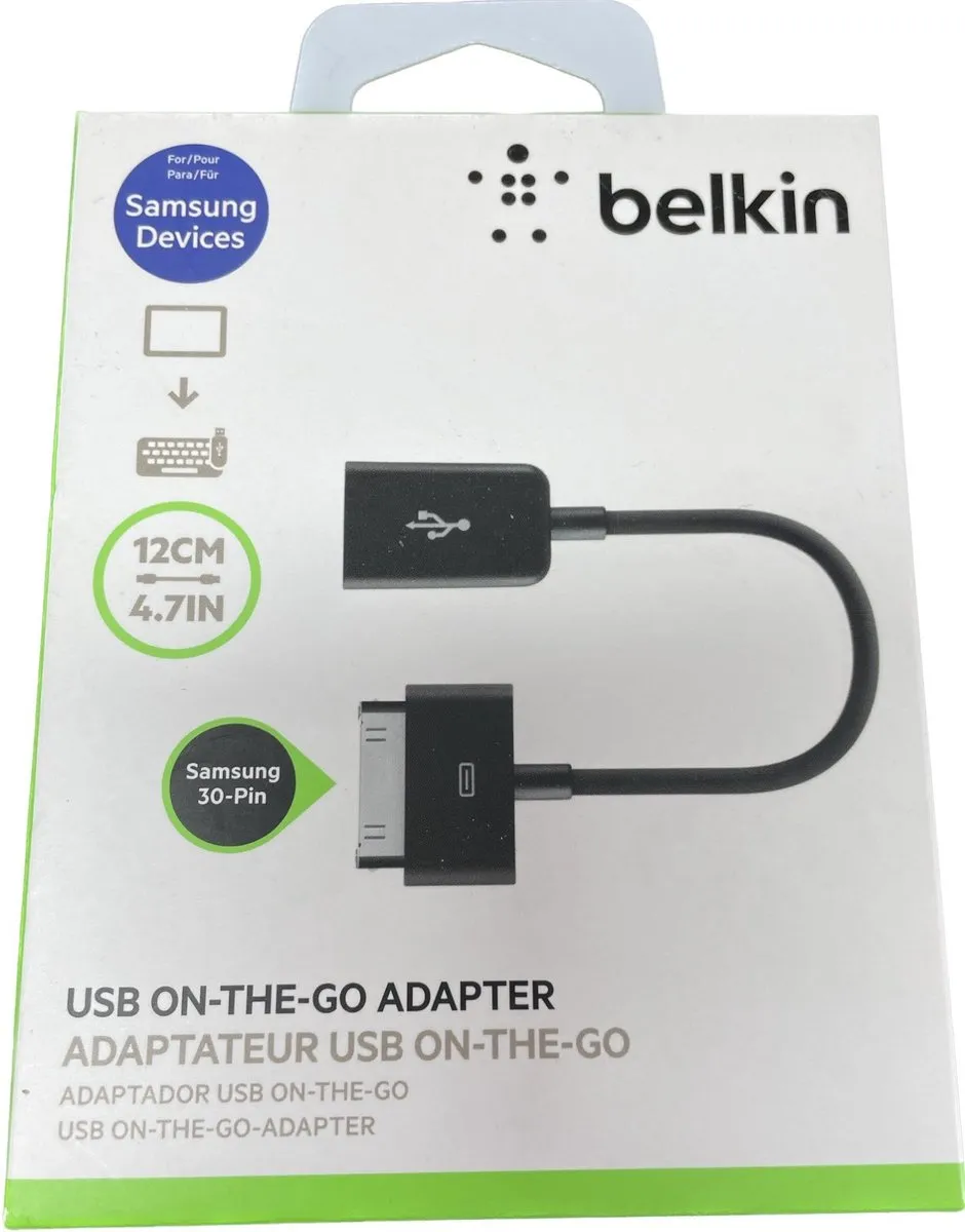 Belkin 30-pins naar Micro-USB Kabel F2CU015BTBLK