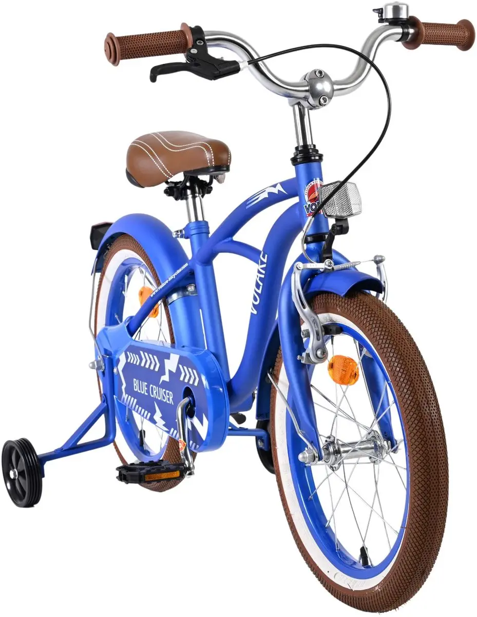 Volare Blue Cruiser Kinderfiets 16 inch - Blauw