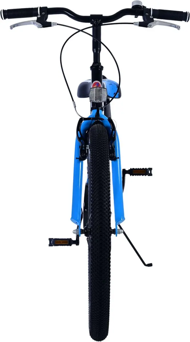Volare Sportivo Kinderfiets 24 inch - 1 Versnelling - Zwart/Blauw