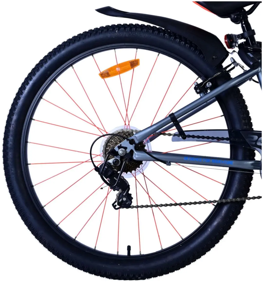 Volare Rocky Kinderfiets 26" - 7 Versnellingen - Blauw