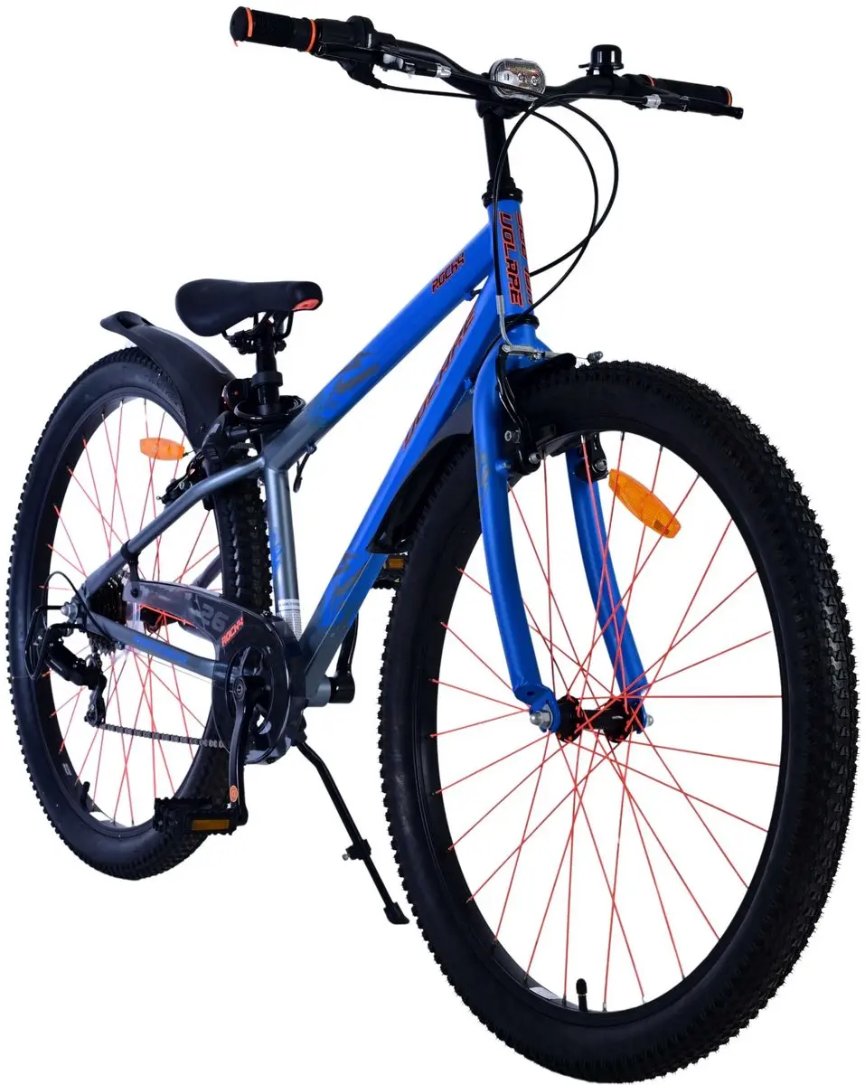 Volare Rocky Kinderfiets 26" - 7 Versnellingen - Blauw - afbeelding 6 van 6
