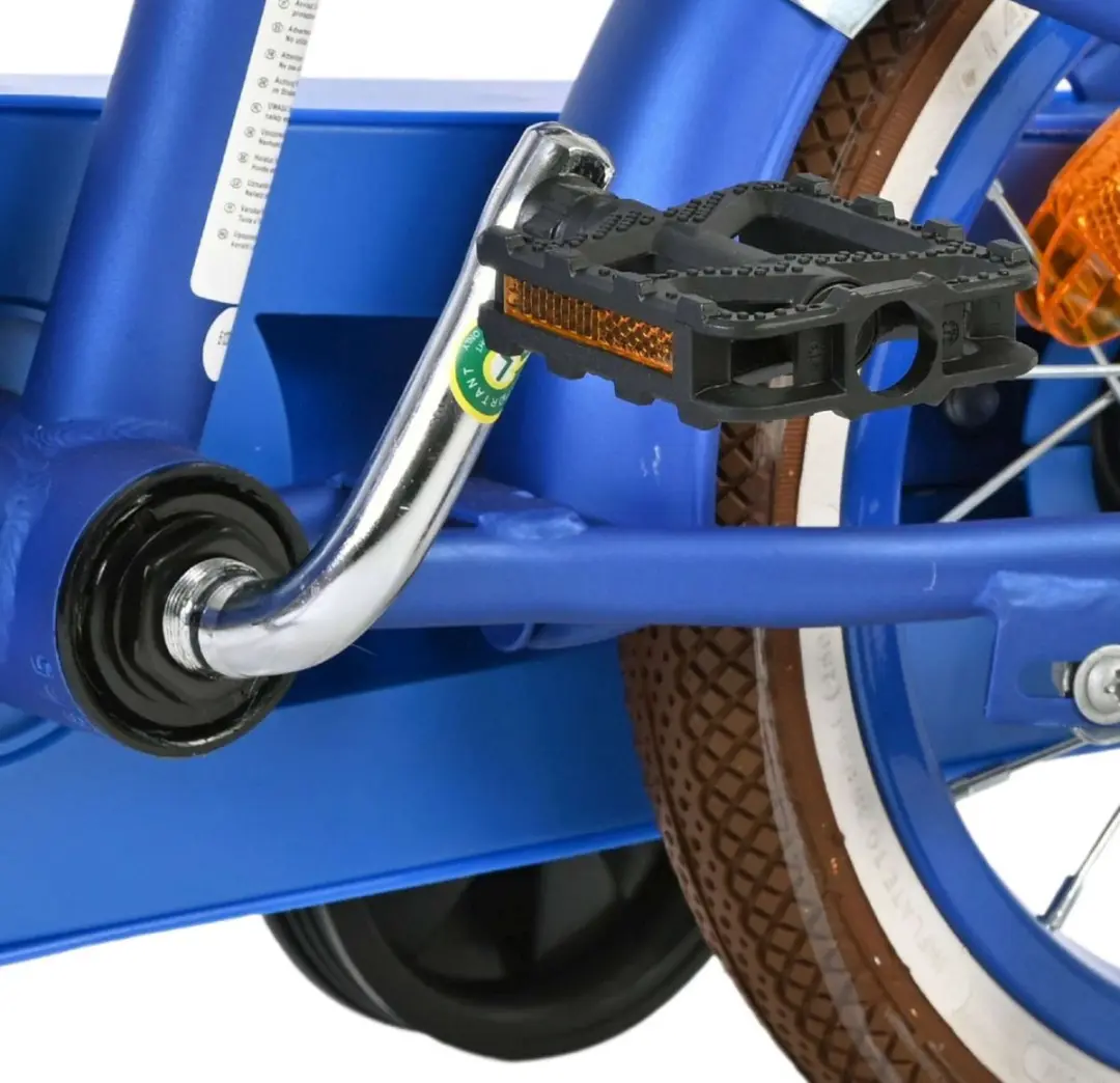 Volare Blue Cruiser Kinderfiets 12" - 1 Versnelling - Blauw - afbeelding 6 van 6