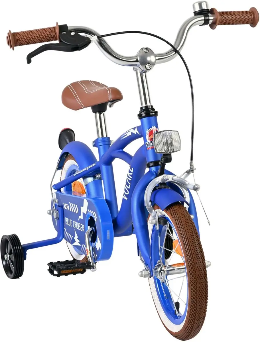 Volare Blue Cruiser Kinderfiets 12" - 1 Versnelling - Blauw