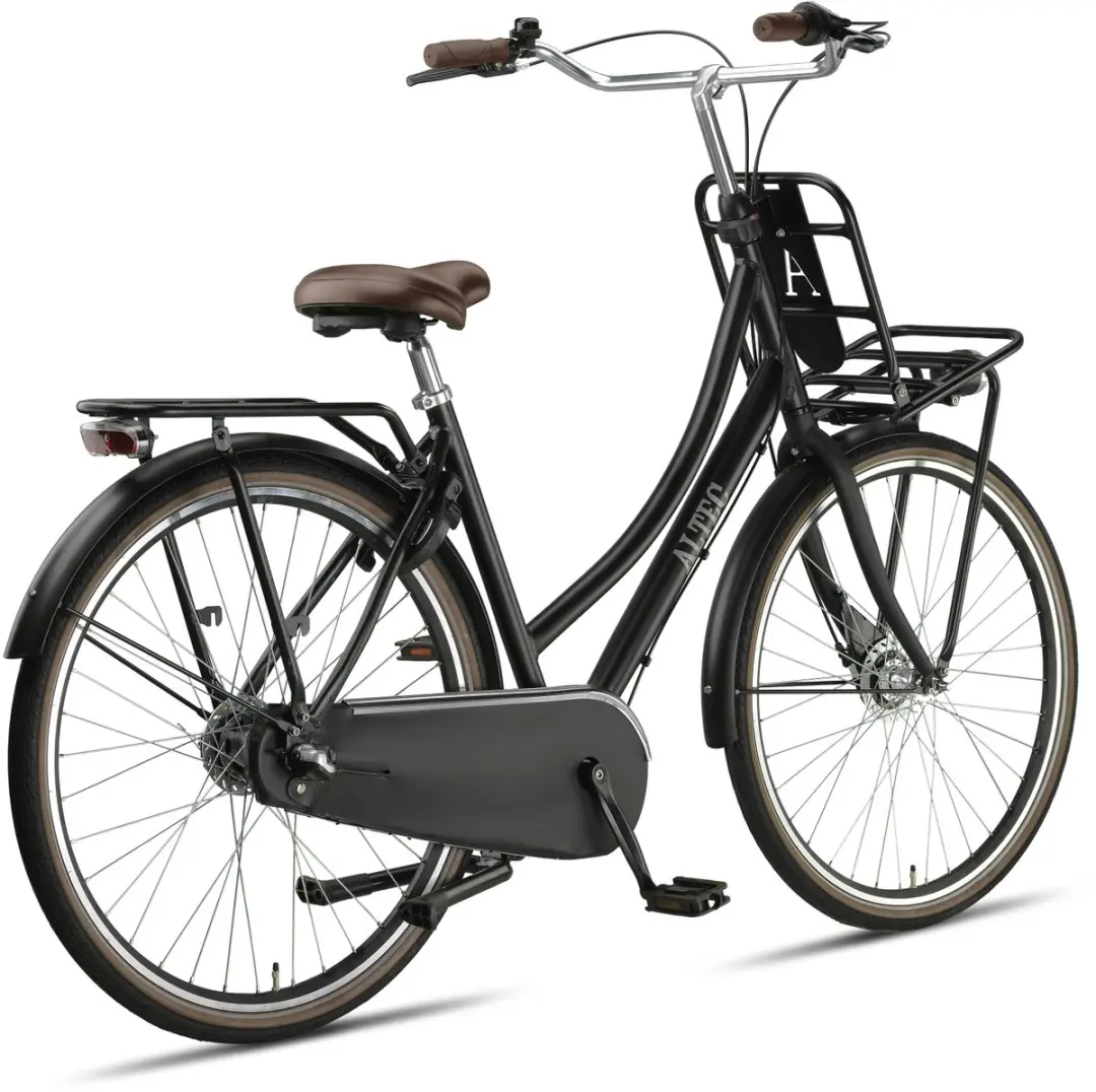 Altec Dames Retro Transportfiets 28" 3V - 50cm Matzwart