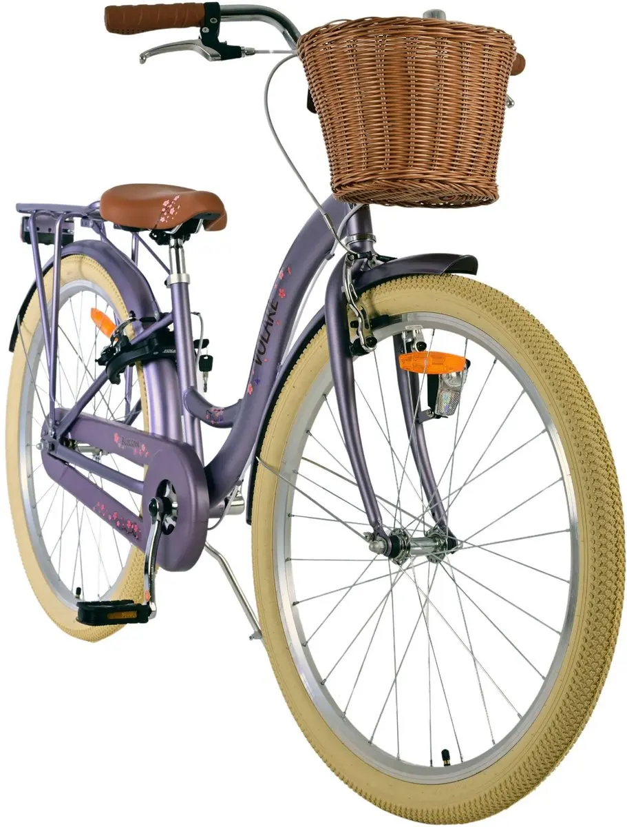 Volare Blossom Kinderfiets 26 inch - Paars - 1 Versnelling