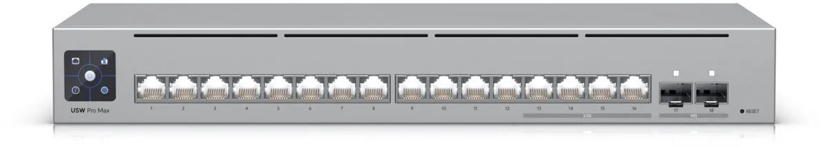 Ubiquiti USW-PRO-MAX-16 Netwerkswitch - 16 Poorten - Managed