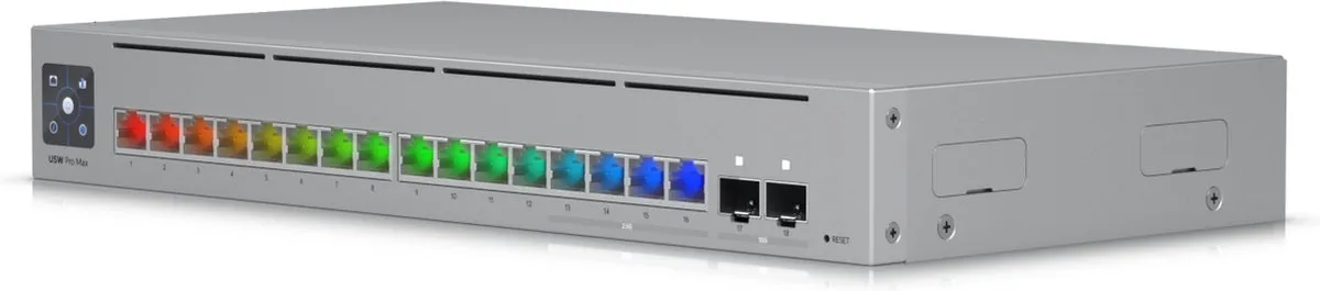 Ubiquiti USW-PRO-MAX-16 Netwerkswitch - 16 Poorten - Managed