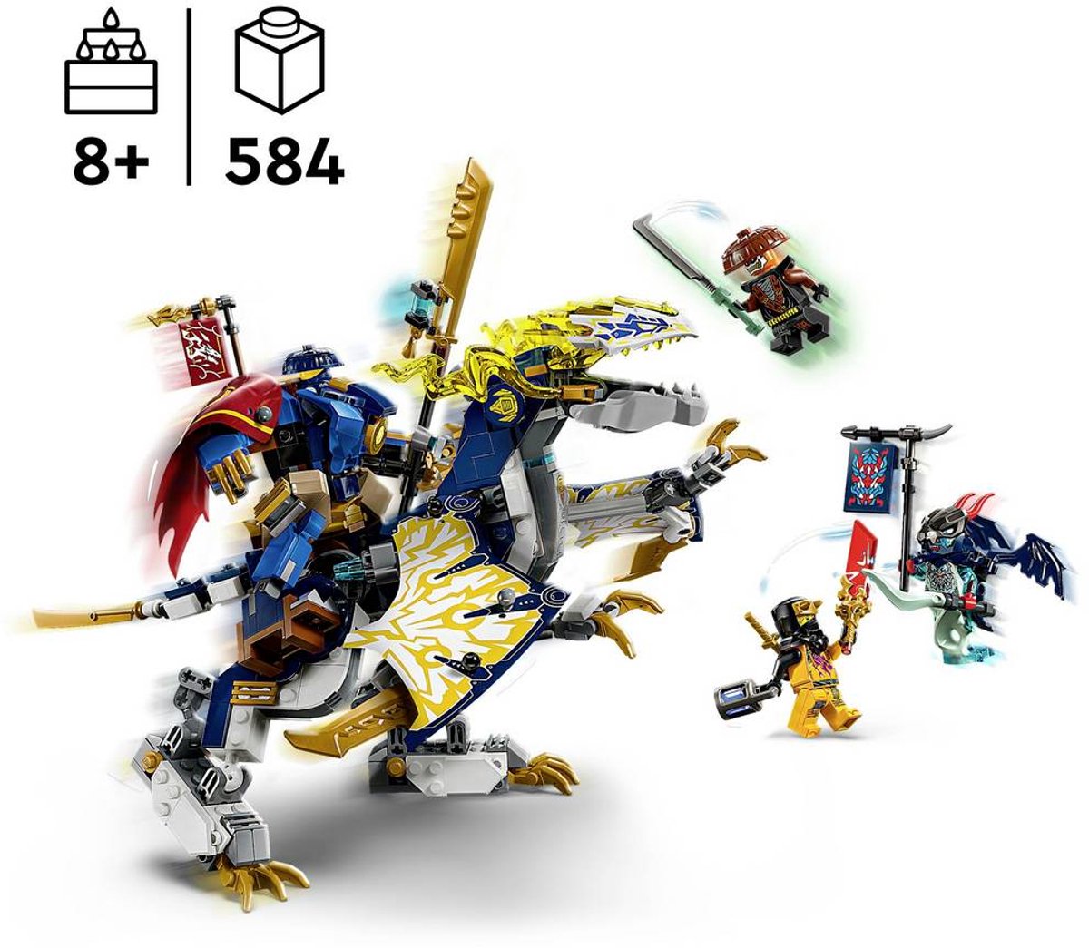 LEGO® NINJAGO 71843 Rogue mech-drakenruiter