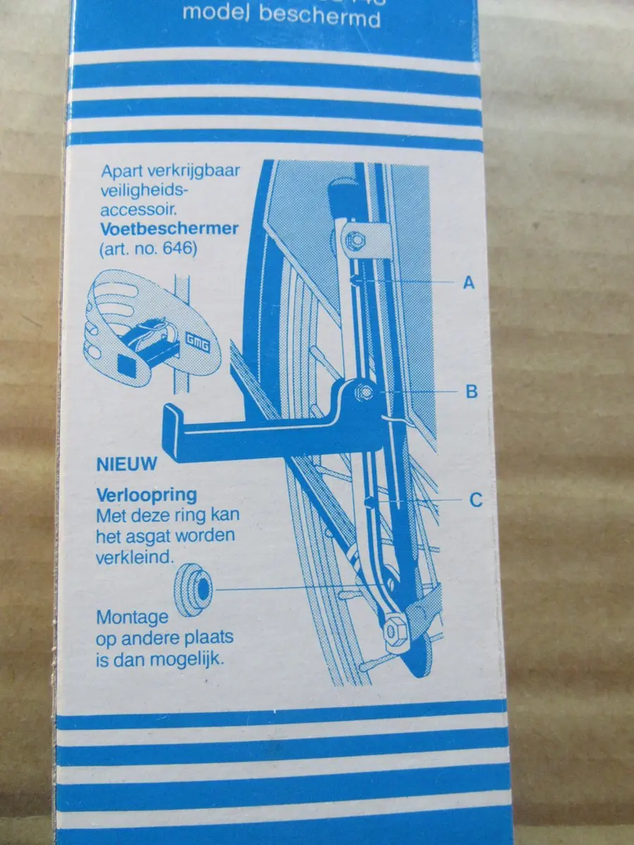 Yepp GMG Kindervoetrust No600 - Chroom/Zwart
