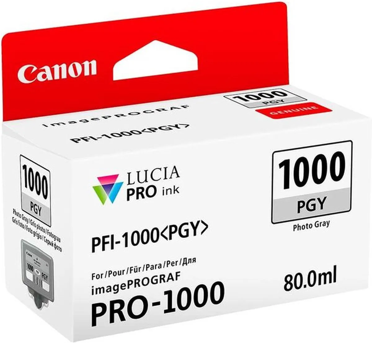 Canon 0553C001 Grijze Inktcartridge - 80ml