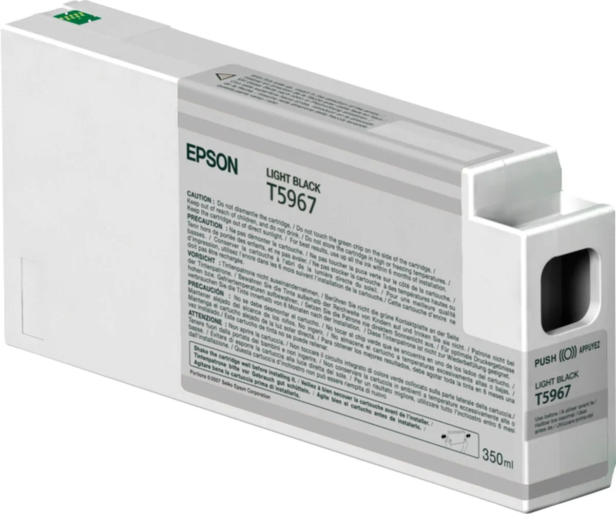Epson T5967 Inktcartridge Zwart - 350ml