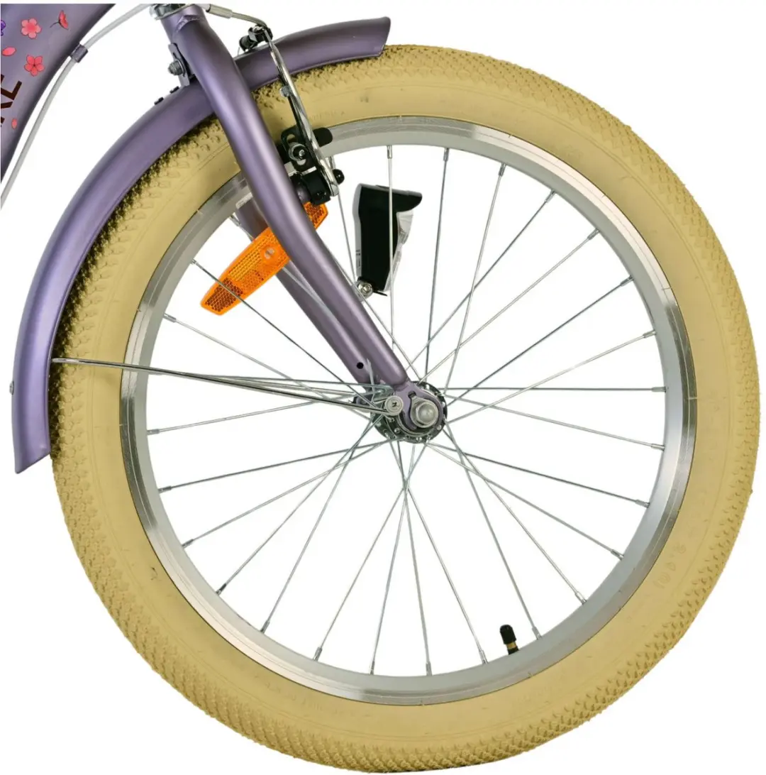 Volare Blossom Kinderfiets 20 inch - Paars - 1 Versnelling