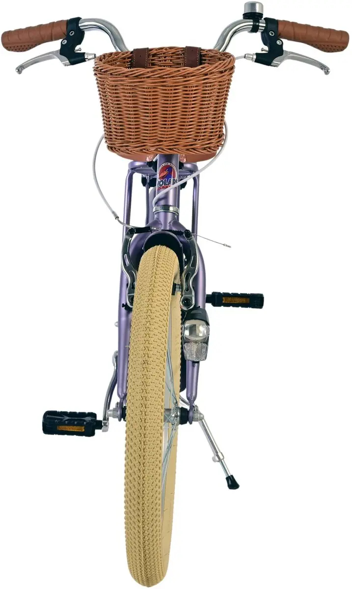 Volare Blossom Kinderfiets 20 inch - Paars - 1 Versnelling - afbeelding 6 van 6