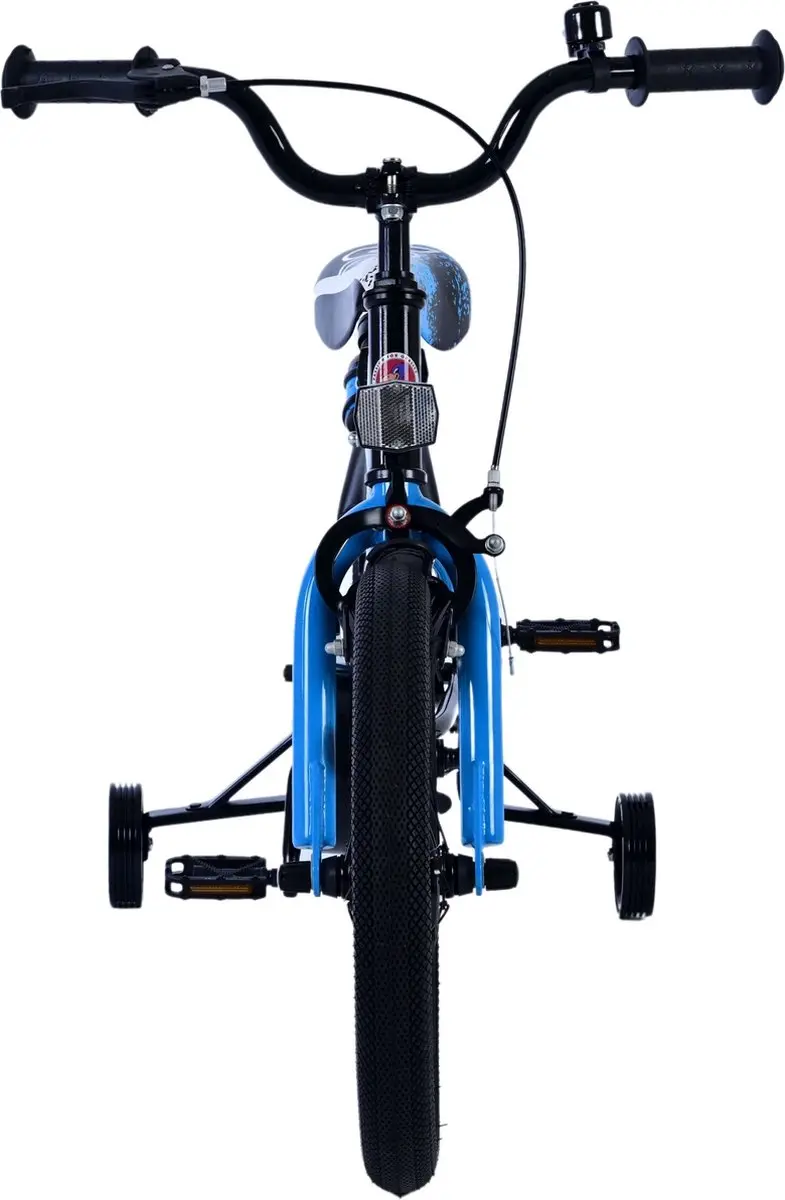 Volare Sportivo Kinderfiets 16 inch - 1 Versnelling - Zwart/Blauw