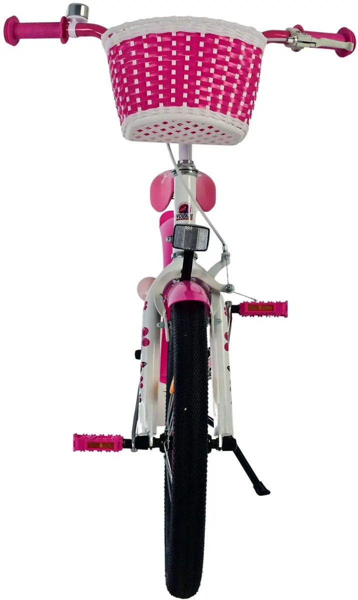 Volare Lovely Kinderfiets 18 inch - Roze/Wit