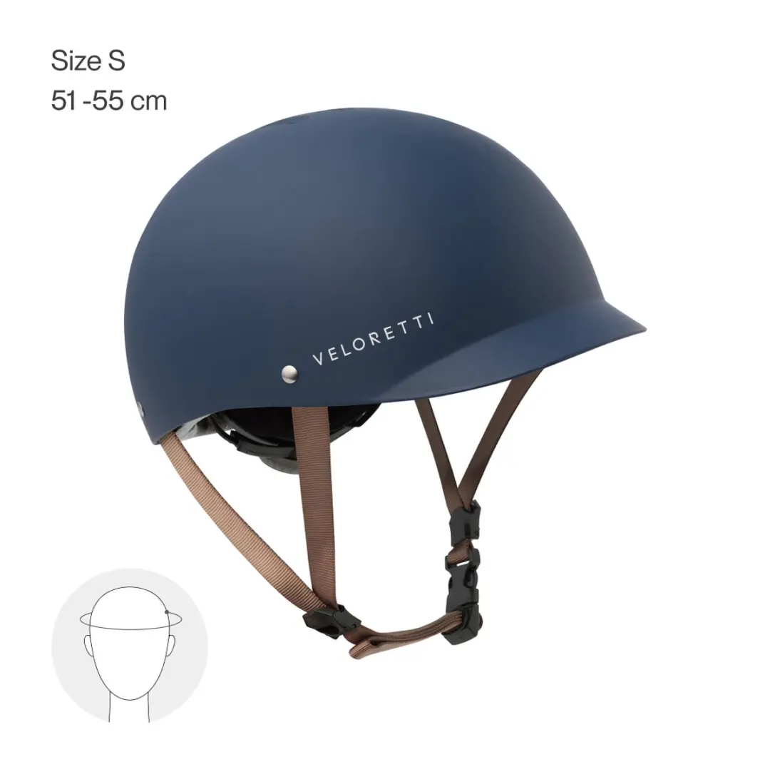 Veloretti Kinderhelm - Midnight Blue M
