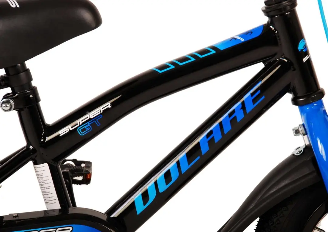 Volare Super GT Kinderfiets 12 inch - Jongens - Blauw