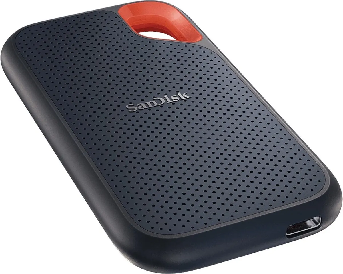 SanDisk Extreme Portable SDSSDE61-2T00-G25 Externe SSD 2TB - Zwart