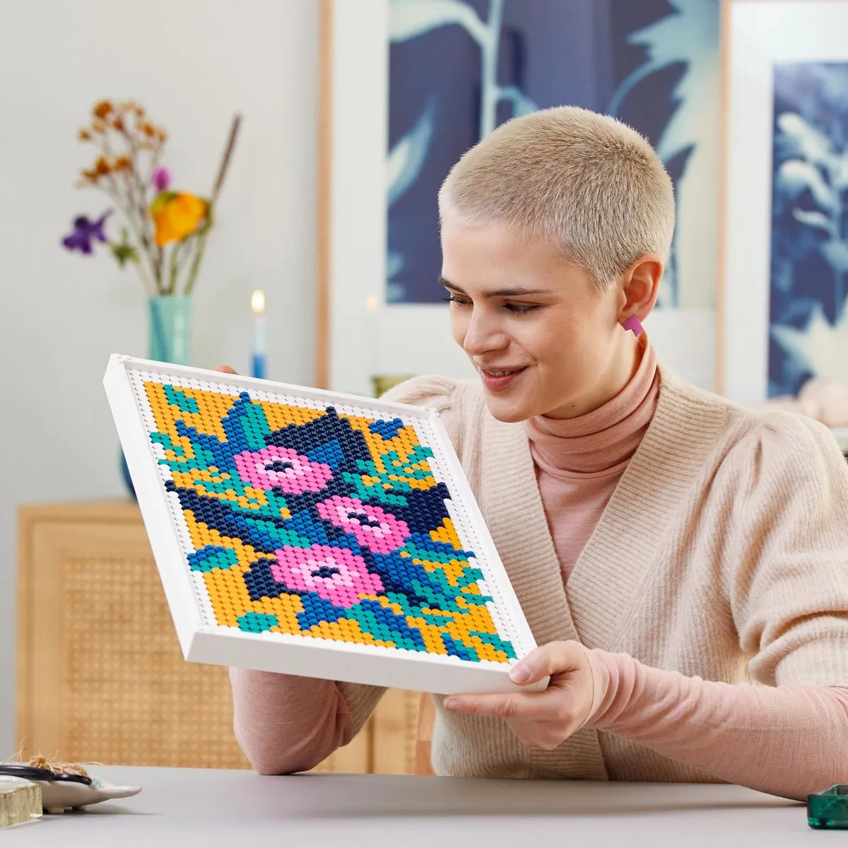 LEGO Art Bloemkunst 31207 - 2570 Stukken - Meerkleurig - afbeelding 6 van 6