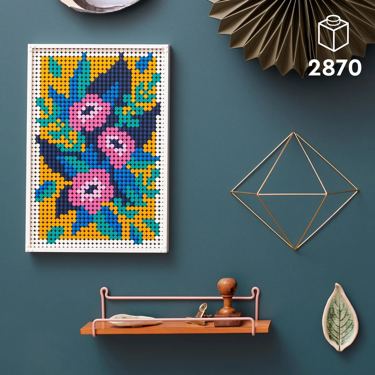 LEGO Art Bloemkunst 31207 - 2570 Stukken - Meerkleurig - afbeelding 5 van 6