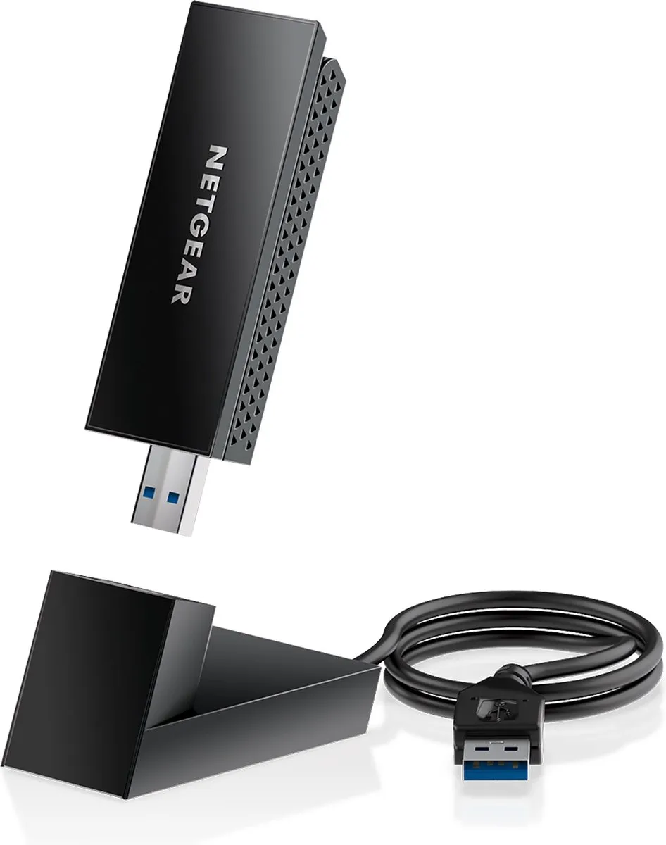 Netgear Nighthawk A8000 AXE3000 WiFi 6/6E Adapter - Zwart