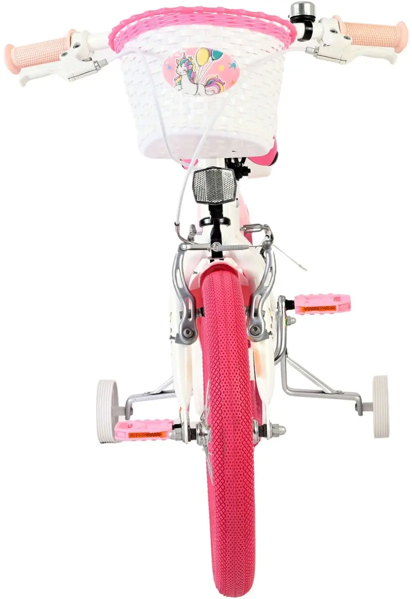 Volare Unicorn Kinderfiets 16 inch - Meisjes - Wit