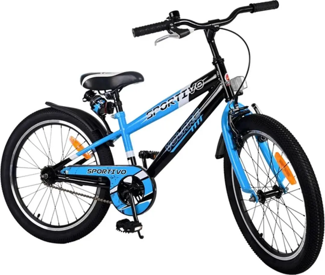 Volare Sportivo Kinderfiets 20 inch - 1 Versnelling - Blauw