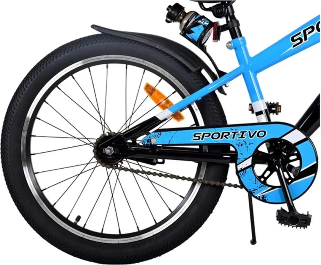 Volare Sportivo Kinderfiets 20 inch - 1 Versnelling - Blauw