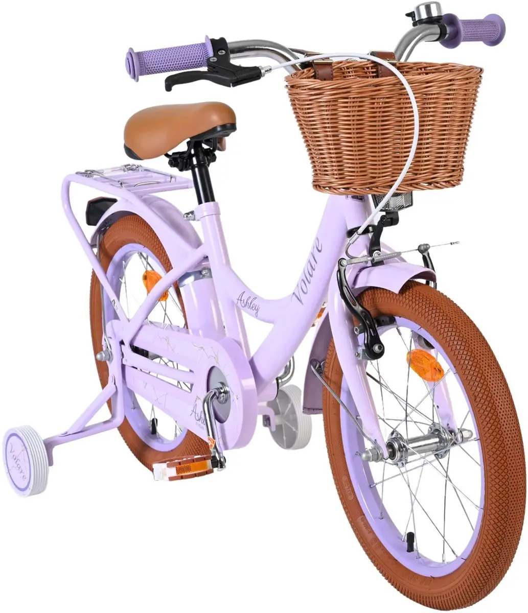 Volare Ashley Kinderfiets 16 inch - Lila