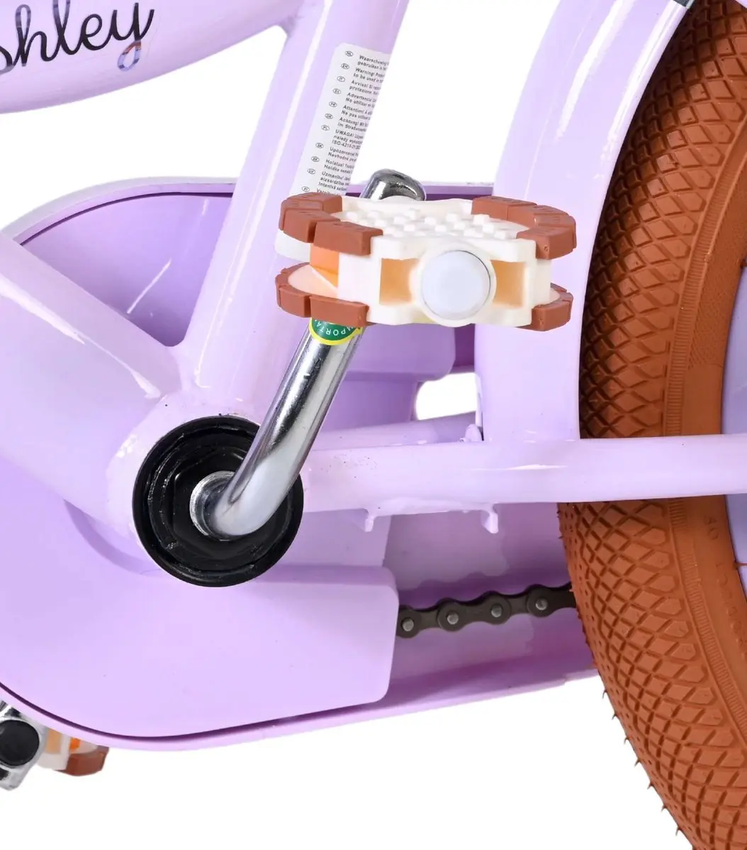 Volare Ashley Kinderfiets 16 inch - Lila
