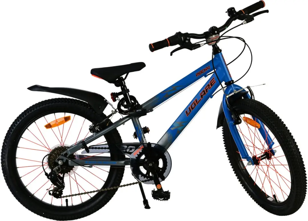Volare Rocky Kinderfiets 20" - 7 Versnellingen - Blauw - afbeelding 6 van 6